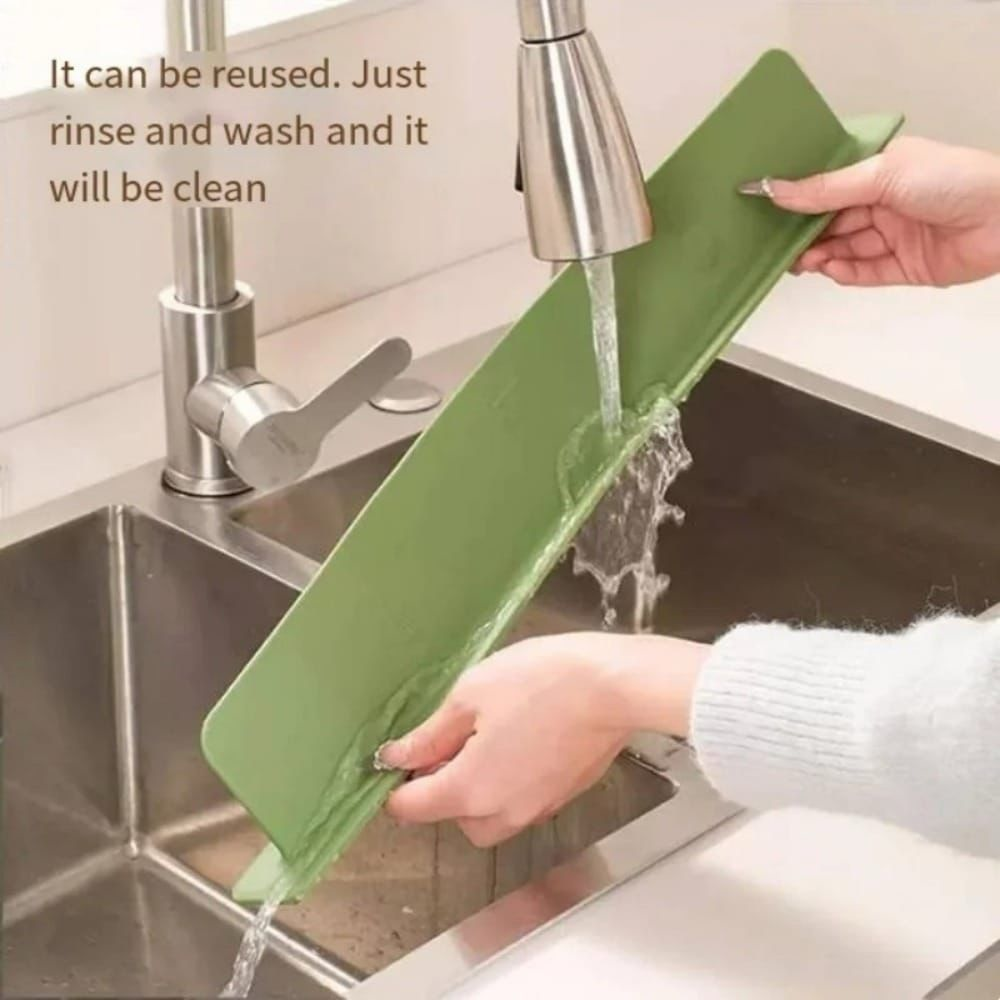 Silicone Sink Splash Guard With Suction